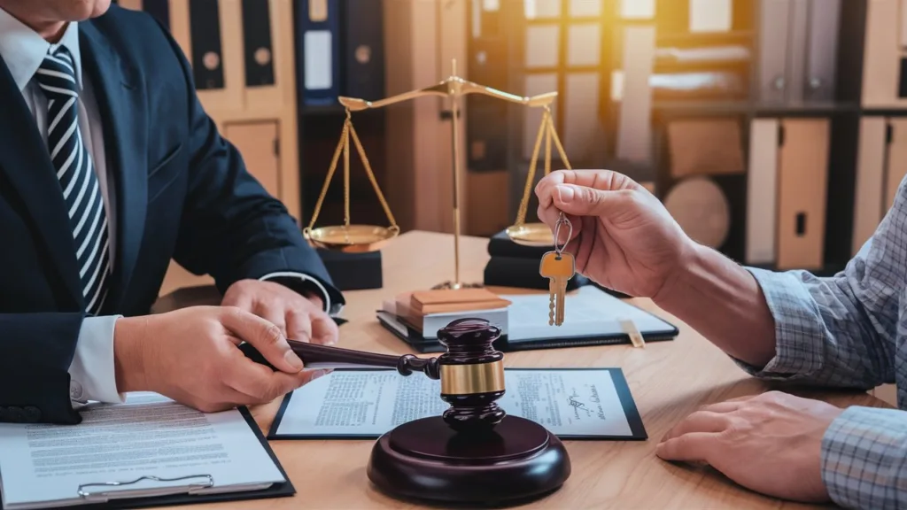 a realistic illustration of a rental dispute resol 86JjR3DaQJyYOAF5O3Sgaw UmjcSssrQfuHrYxHjrGZDw LegaPro Hukuk YENİ EV SAHİBİNİN KİRACIYI TAHLİYESİ DAVA DİLEKÇESİ