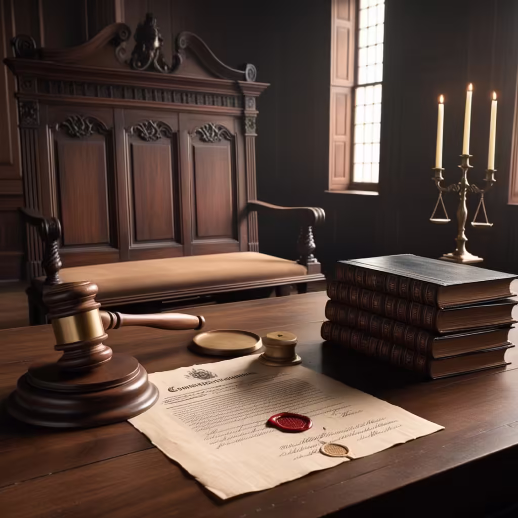 Leonardo Phoenix A classic courtroom setting from the 18th cen 3 LegaPro Hukuk SOYBAĞININ REDDİ DAVASI