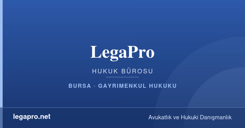 Önalım (Şufa) Davası: Paydaşın Öncelik Hakkı 1 LegaPro Hukuk Bürosu — Önalım (Şufa) Davası: Paydaşın Öncelik Hakkı